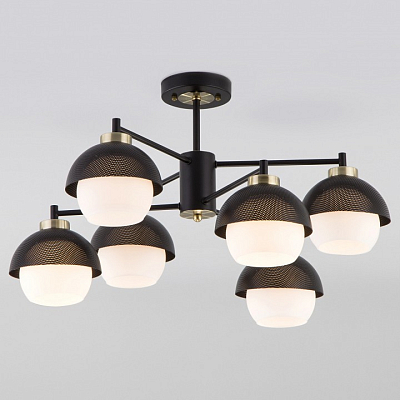 Люстра на штанге Eurosvet Nocciola 70106/6 черный 400_400_2422798