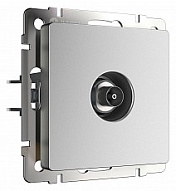 ТВ-розетка без рамки Werkel серебряный матовый W1183065 500_191_2261552