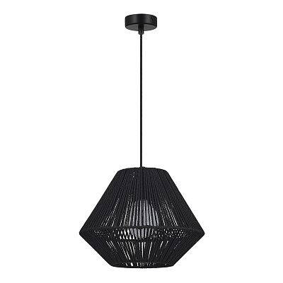 SLE6025-403-01 Светильник подвесной черный/черный E27 1*40W СЕННА 400_400_763717