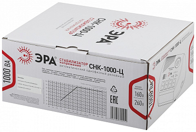 Стабилизатор напряжения Эра  СНК-1000-Ц 400_400_2404542