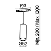 Трековый подвесной светильник Technical TR041-2-12W3K-B 100_100_3160593