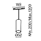 Трековый подвесной светильник Technical TR041-2-12W3K-B