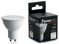Лампа светодиодная Feron LB-1608 GU10 8Вт 4000K 38093 250_100_1743354