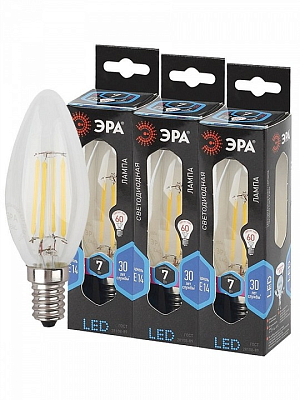 Лампа светодиодная Эра  E14 7Вт 4000K F-LED B35-7W-840-E14 400_400_2473672
