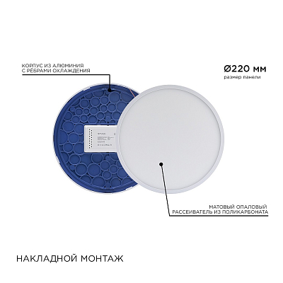 Накладной светильник Apeyron Electrics  06-41 400_400_3100422