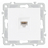 Розетка Ethernet RJ-45 без рамки Arte Milano am-206 206.45-1.white 100_100_2167491