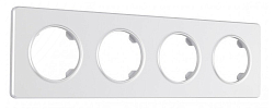 Рамка на 4 поста Arte Milano am-502.15 502.15-4.silver 250_100_Array