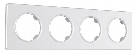 Рамка на 4 поста Arte Milano am-502.15 502.15-4.silver 500_191_2303116