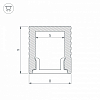 Профиль накладной Arlight SL-MINI 030514 100_100_1889677