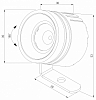Настенный прожектор Elektrostandard Landscape a070269 100_100_1777937