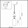 Подвесной светильник Odeon Light Bizet 4855/1 100_100_1725562