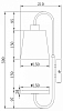 Бра с полкой Escada Aspen 582/1A 100_100_1946910