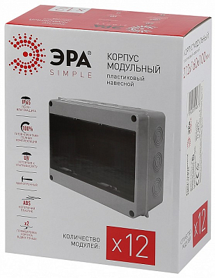 Электрический щиток навесной Эра  KMPN12_IP65 400_400_2872031
