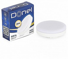 Лампа светодиодная Donel DN03 GX53 12Вт 3000K DN03007W12GX53 500_191_2309275