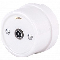 ТВ-розетка без рамки Werkel Retro (белая WL18-02-05 500_191_2261356