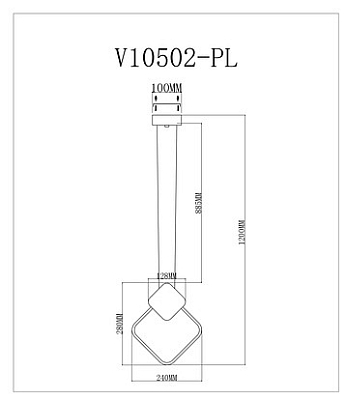 Подвесной светильник Moderli Store V10502-PL 400_400_1966186