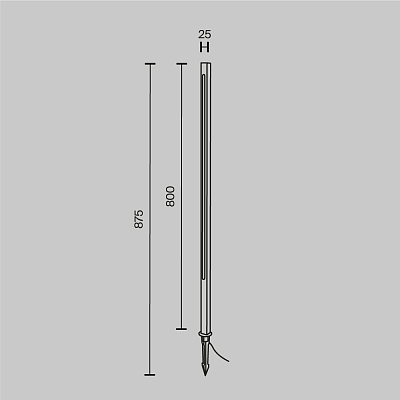 Ландшафтный светильник Outdoor O440FL-L12GF3K 400_400_824483