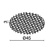 Комплектующие для светильника Technical HoneyComb-D45 100_100_843640