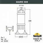 Наземный низкий светильник Fumagalli Sauro D15.553.000.WYF1R 250_100_1806091