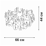Потолочная люстра Vitaluce V2832 V2832-1/7PL 250_100_2864282