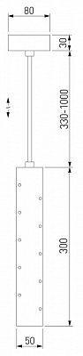 Подвесной светильник Elektrostandard Bong a055667 400_400_2402795