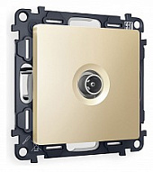 ТВ-розетка проходная без рамки Ambrella Volt ALFA MA613030 500_191_2306988