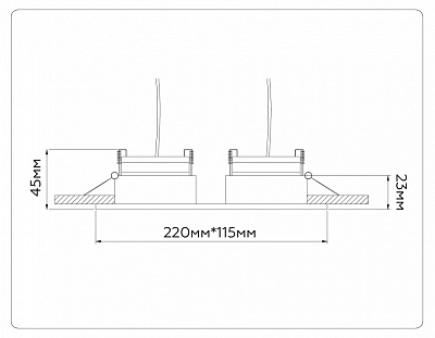 Встраиваемый светильник Ambrella Light TN TN51919 400_400_2029499