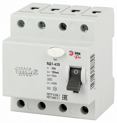 Устройство защитного отключения 4P Эра ВД1-63S NO-902-154 400_400_3239376