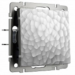 Выключатель одноклавишный без рамки Werkel Hammer серебряный W1210006 250_100_Array