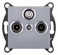 ТВ-розетка и SAT-розетка оконечная без рамки Kollinger  REA-036GY 500_191_3123500
