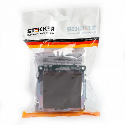 Переключатель одноклавишный без рамки Stekker Катрин 49018 400_400_2158497