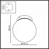Накладной светильник Odeon Light NATURE 7124/1C 100_100_1391799