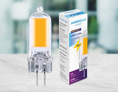 Лампа светодиодная Ambrella Light A G4 2.5Вт 4200K 204502 400_400_2002086