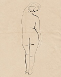 Интерьерный постер Nude 250_100_2846190