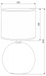 Настольная лампа декоративная TK Lighting Palla 5068 Palla 250_100_1882695