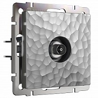 ТВ-розетка оконечная без рамки Werkel Hammer серебряный W1283006 500_191_2261368