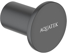 AQ4401MB ЛИРА крючок, матовый черный 500_191_3225806