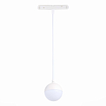 ST358.533.07 Магнитный трековый светильник подвесной Белый LED 1*7W 3000K 520Lm Ra>80 120° IP20 D90x СКАЙЛАЙН 48V 250_100_2953613