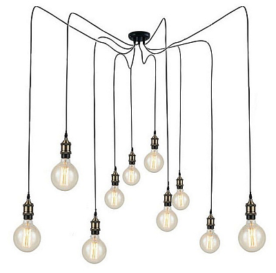 Подвесная люстра Loft it Spider LOFT1162A/10 400_400_2428984