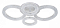 Потолочная люстра Escada Alunit 10281/4LED