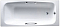 RUB DIAPASON E2926-00 ванна 170х75 с отверстиями для ручек