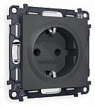 Розетка с заземлением и со шторкой, без рамки Ambrella Volt ALFA MA907010 250_100_Array