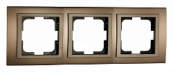 Рамка на 3 поста Mono Electric Style Aluminium 107-810000-162 250_100_2162804