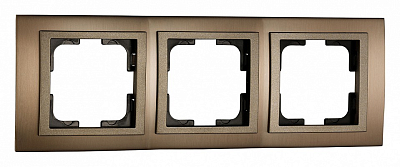 Рамка на 3 поста Mono Electric Style Aluminium 107-810000-162 400_400_2162804