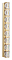Бра Newport 8240 8249/A gold NEW