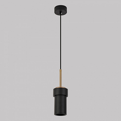 Подвесной светильник Eurosvet Pebble 50264/1 черный 400_400_1812967
