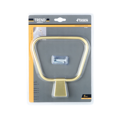 Полотенцедержатель кольцо FIXSEN Trend Gold  FX-99011) 400_400_2924312