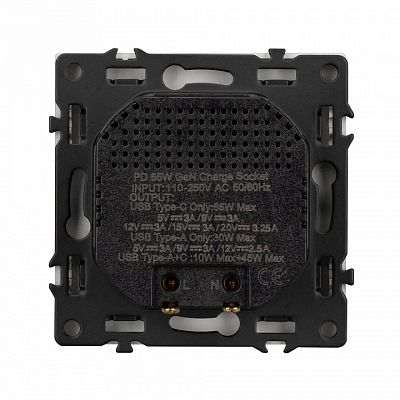 Розетка 2хUSB type A и C без рамки Arlight SCT 054316 400_400_1603159