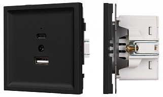 Розетка 2хUSB type A и C без рамки Arlight SCT-TENDO 054536 500_191_3090884