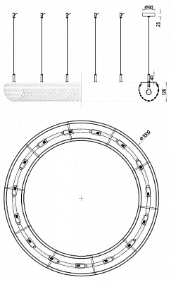 Подвесная люстра Favourite Monilibus 4015-15P 400_400_1767507